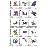 Collection 15 Woody Woodpecker Embroidery Designs